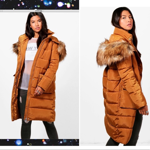 Longline Padded Coat - Picture 1 of 2